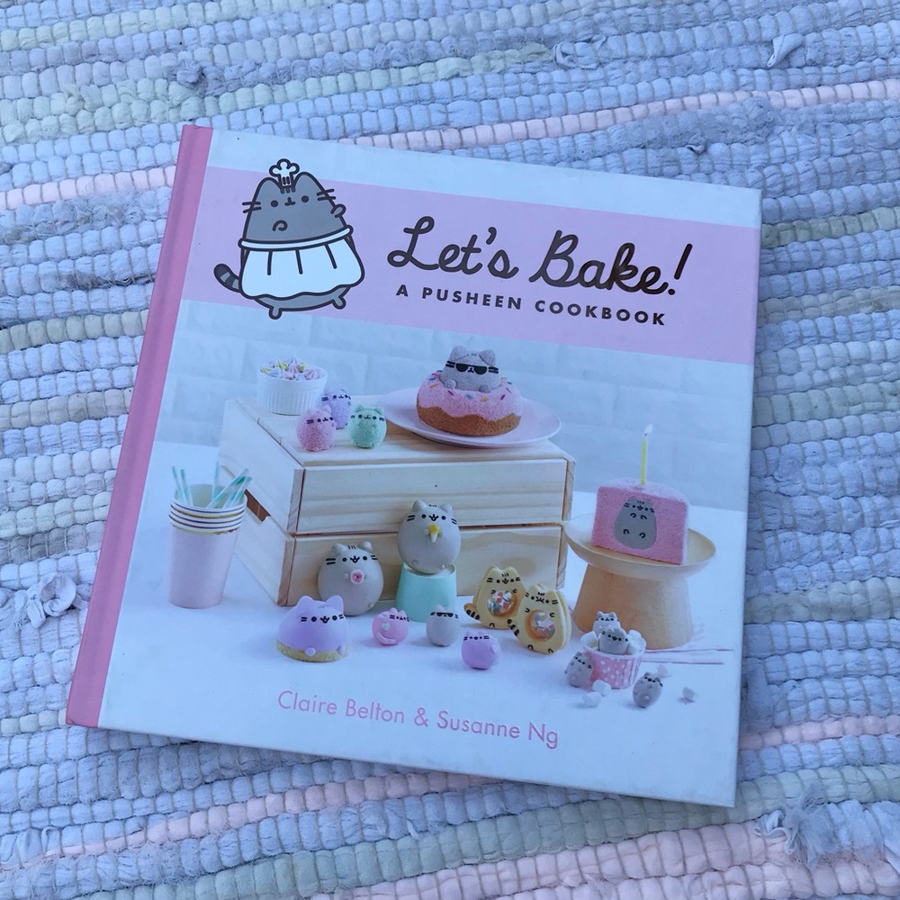 Let’s Bake A Pusheen Cookbook Pizza Desserts DIY How To Cook Cartoon Cat Theme